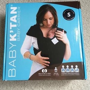 Baby K'tan Accessories - Baby K’Tan Wrap Carrier, Black Baby K'tan Accessories - Baby K’Tan Wrap Carrier, Black